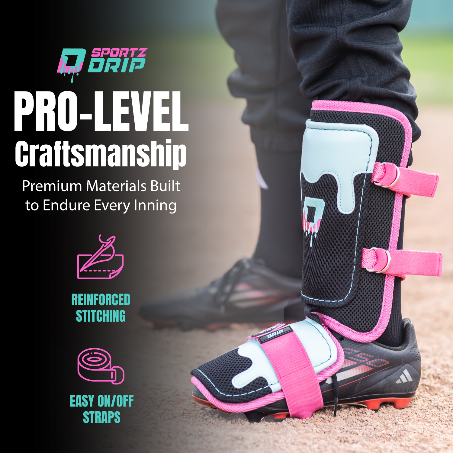 Sportz Drip Shin + Elbow Guard Set - Image 3