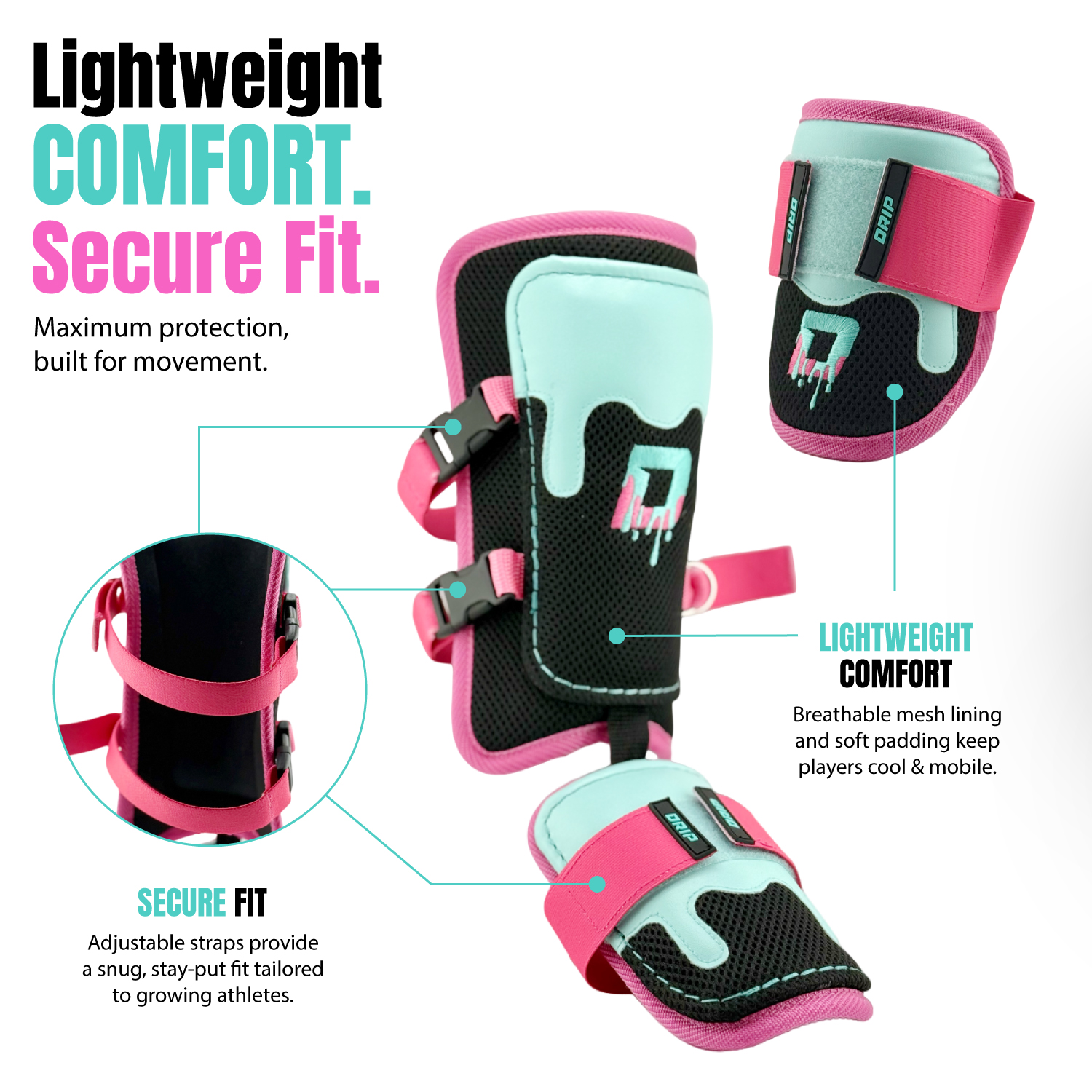 Sportz Drip Shin + Elbow Guard Set - Image 4