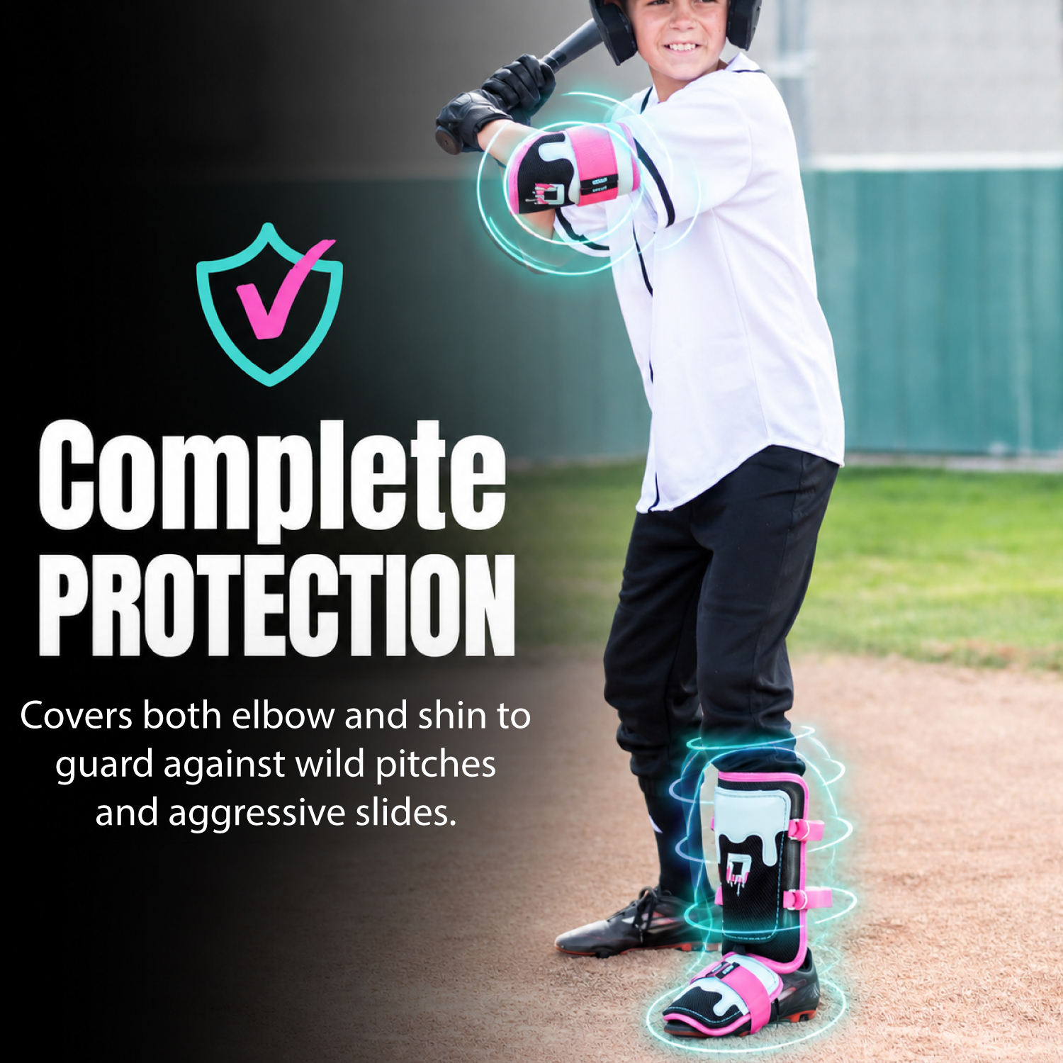 Sportz Drip Shin + Elbow Guard Set - Image 5